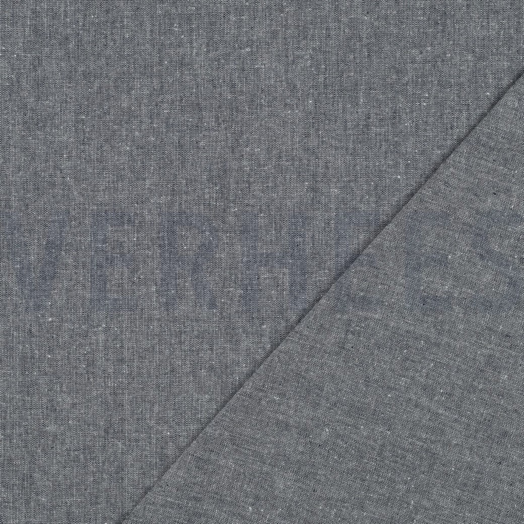COTON TEIL FIL RAYURES & CARREAUX BLEU MARINE #7