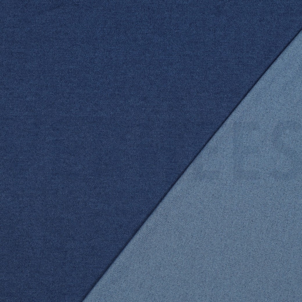 DENIM KNIT TWILL BLUE #7