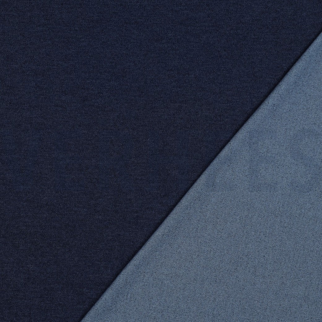 DENIM KNIT TWILL DARK BLUE #7