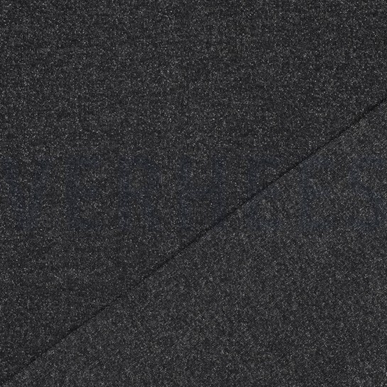 SWEAT LUREX SCHWARZ SILBER #7