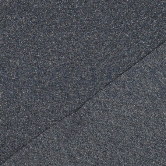 SWEAT LUREX DONKERBLAUW MULTI #7