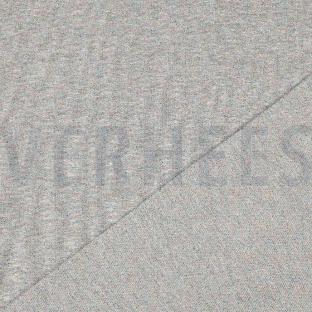 SWEAT LUREX HELLGRAU MULTICOLOR #7