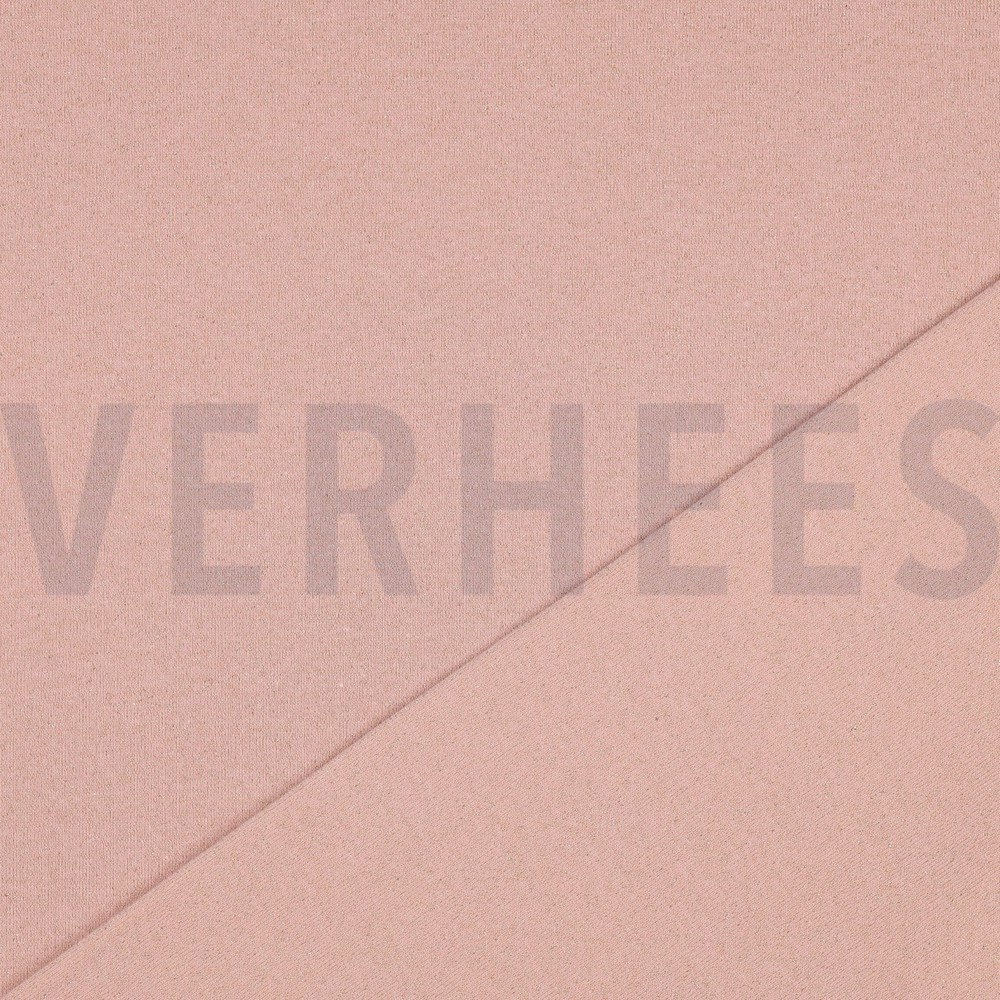 SWEAT LUREX VIEUX ROSE OR #7
