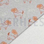 SWEAT MELIERT HUNDE HELLGRAU MELIERT (thumbnail) #4