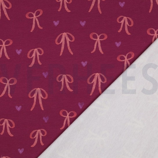 SWEAT DIGITAAL STRIKJES & HARTEN FUCHSIA #7