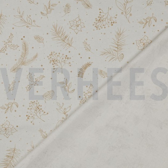 CANVAS DIGITAAL KERSTMIS HUIZEN GEBROKEN WIT #7