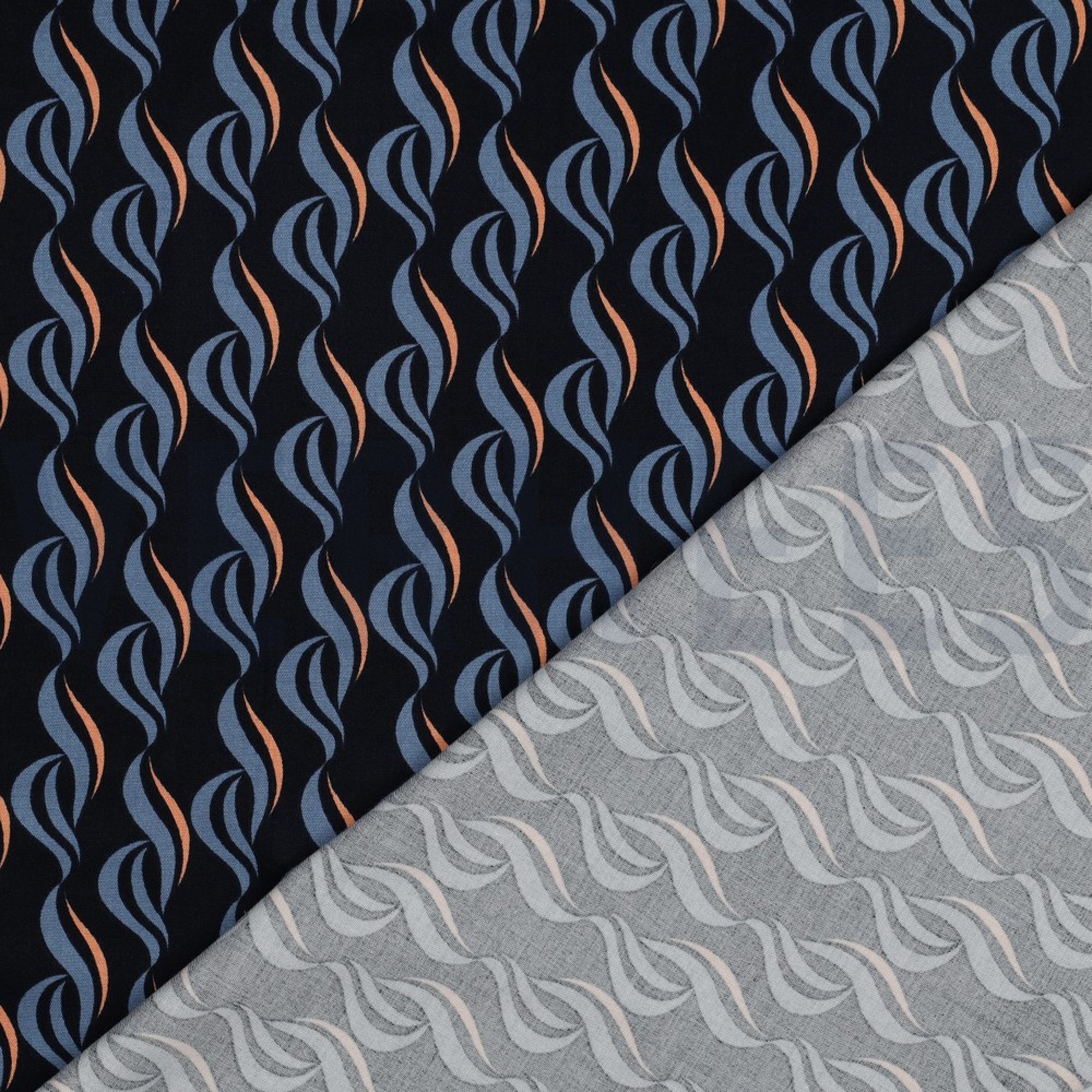 VISCOSE ROSELLA STRETCH ABSTRACT MARINEBLAUW (high resolution) #4