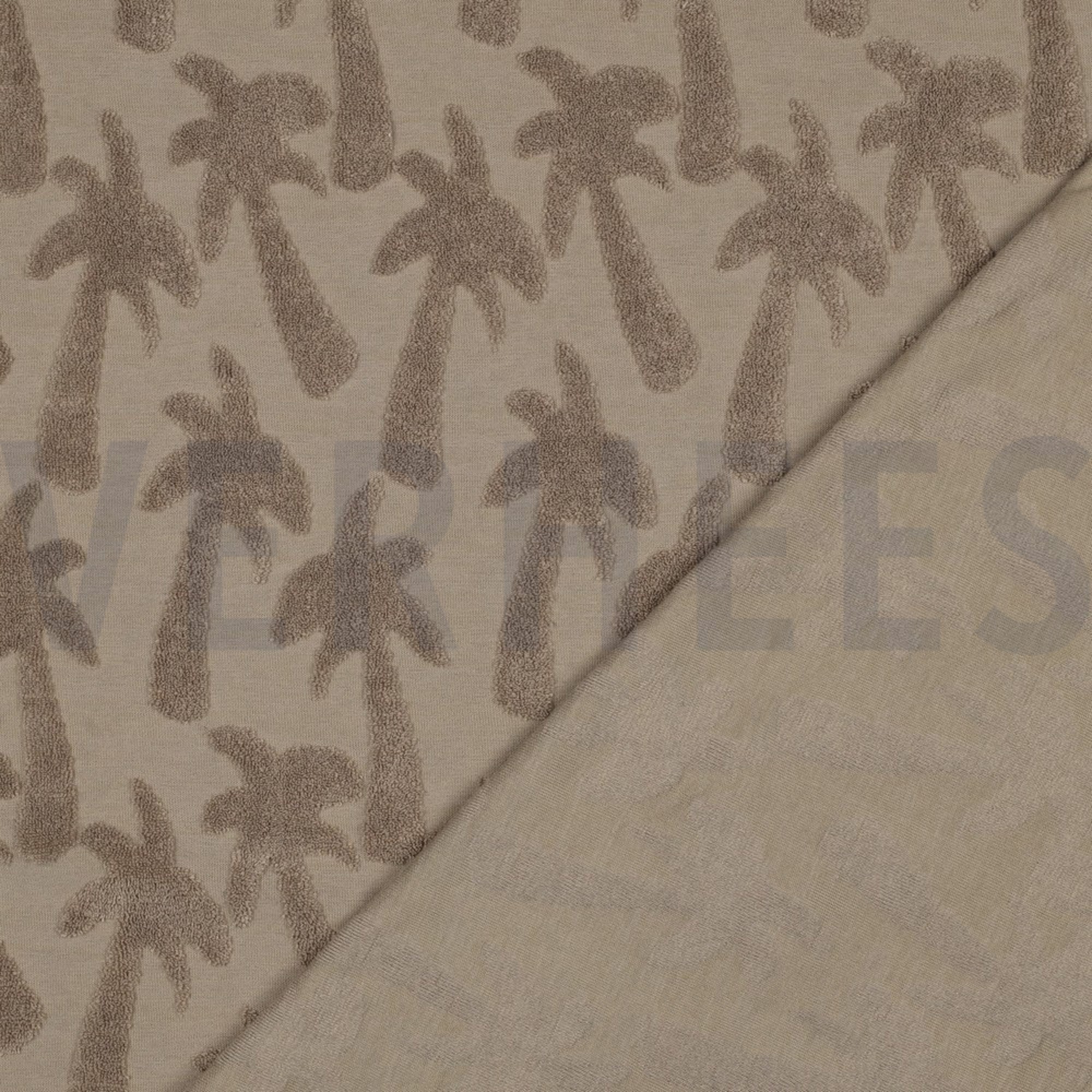 COTON ÉPONGE TRICOT PALMIERS SABLE (high resolution) #4