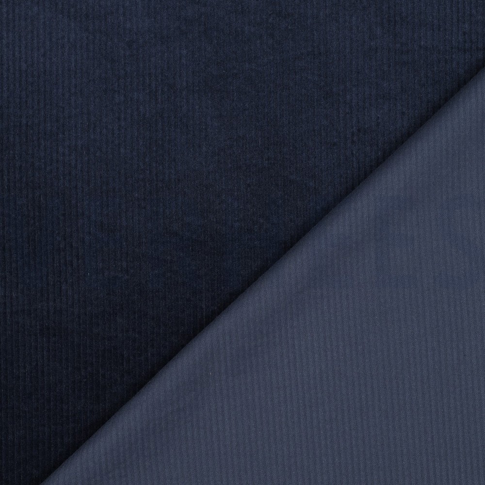 CORD GEWASCHEN 6W STRETCH MARINEBLAU #7