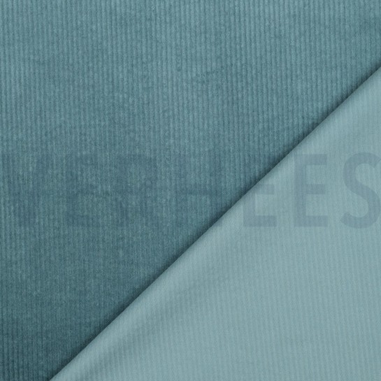 CORDUROY GEWASSEN 6W STRETCH SMARAGDGROEN #7