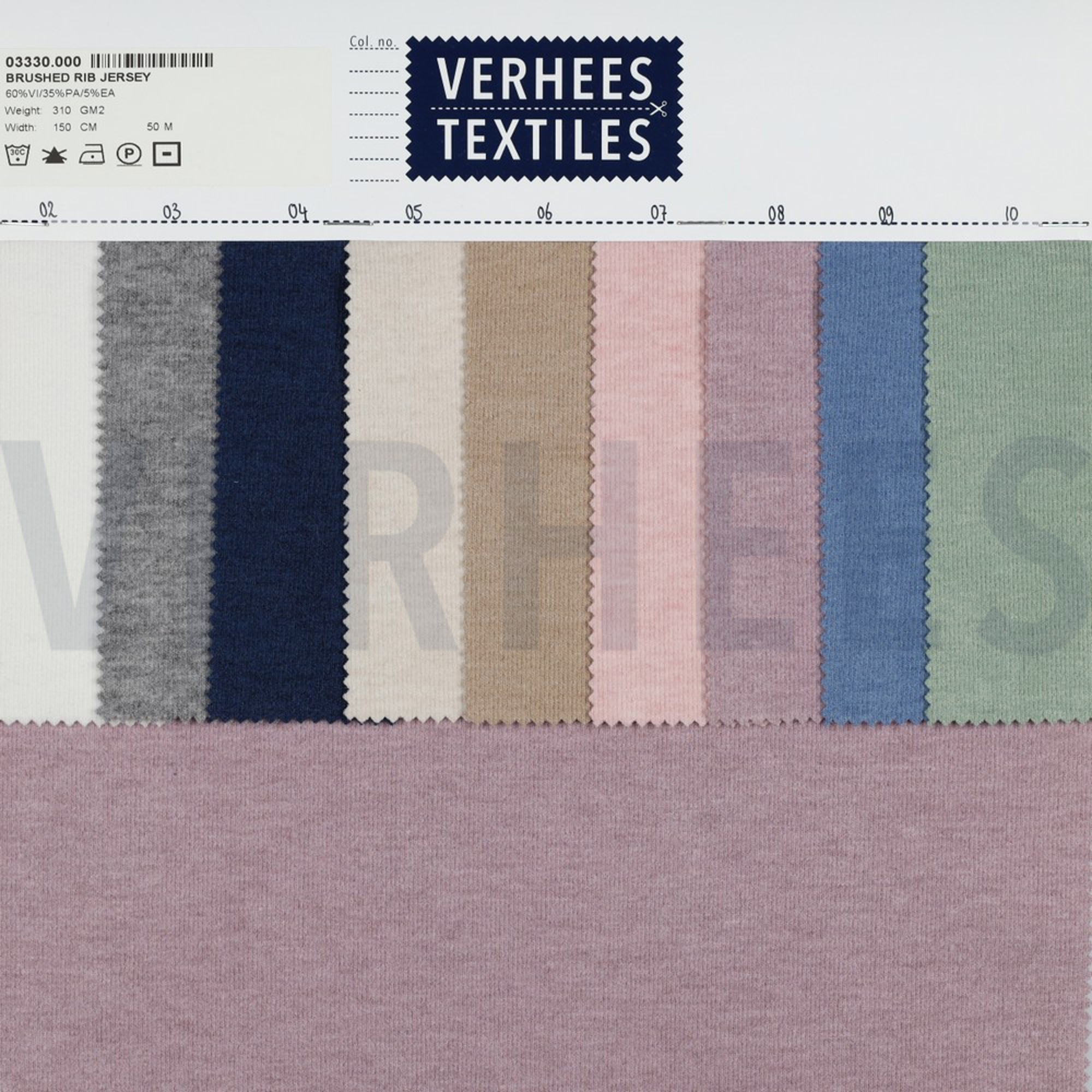 GEBORSTELDE RIB JERSEY DENIM (high resolution) #4