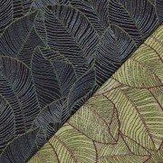 GOBELIN BLÄTTER DUNKELBLAU (thumbnail) #4