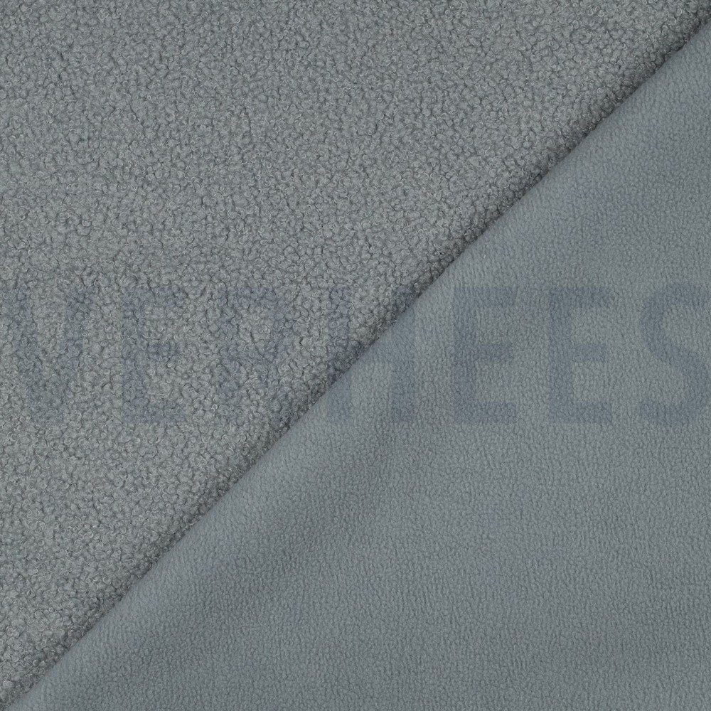 TEDDYSTOFF FLEECE DOUBLE SIDE HELLTÜRKIS #7