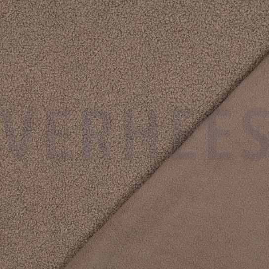 TEDDY FLEECE DOUBLE SIDED TAUPE #7