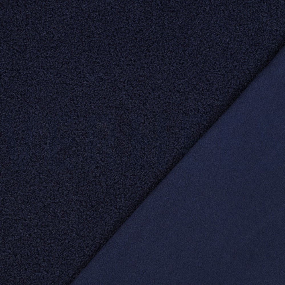 TEDDY POLAIRE DOUBLE FACE BLEU MARINE #7