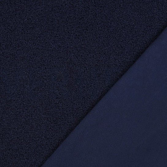 TEDDY POLAIRE DOUBLE FACE BLEU MARINE #7