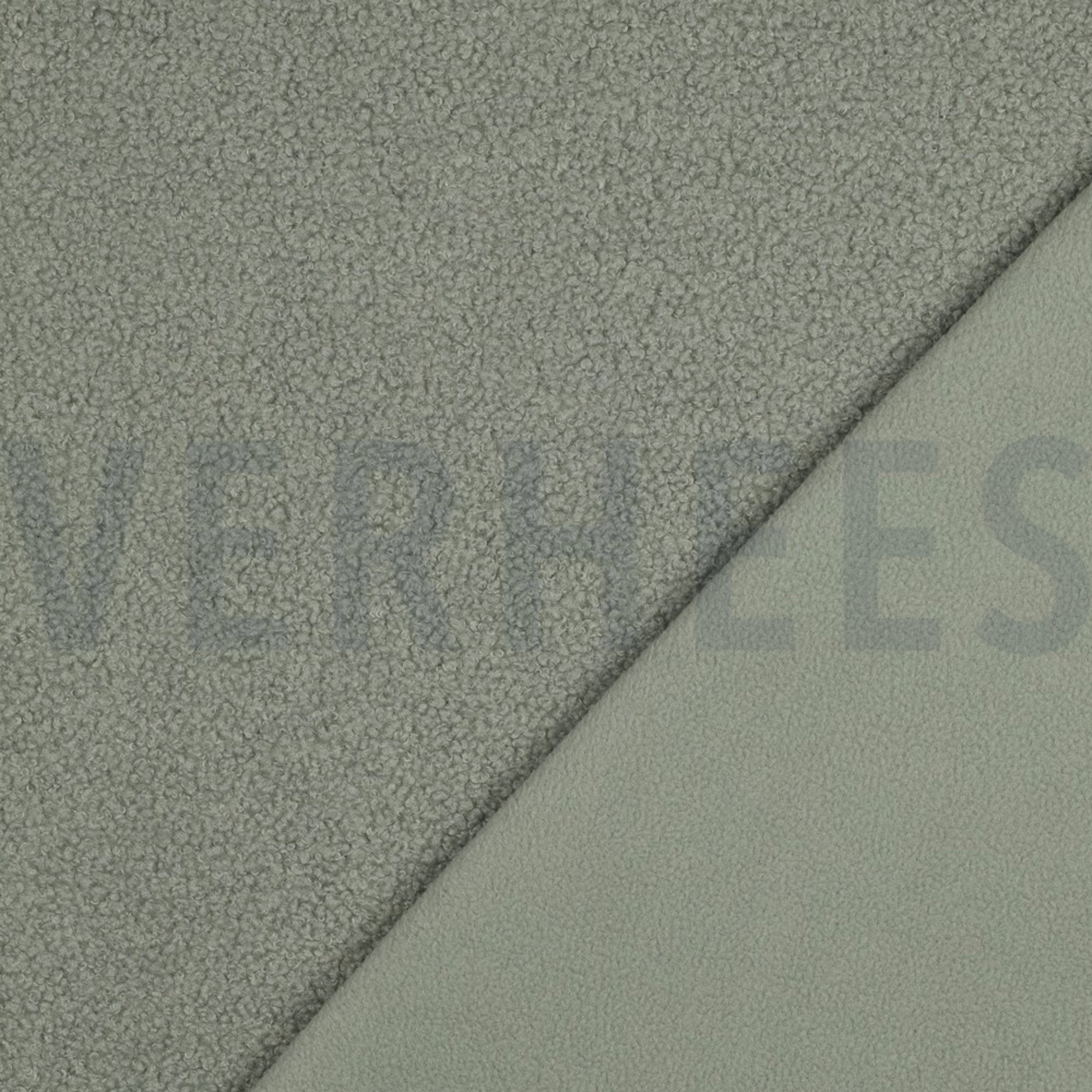 TEDDYSTOFF FLEECE DOUBLE SIDE ALTGRÜN (high resolution) #4