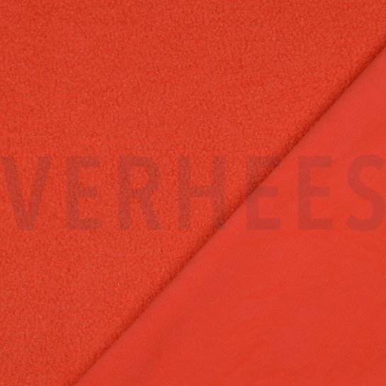 TEDDY FLEECE DUBBELZIJDIG MANDARIJNORANJE #7