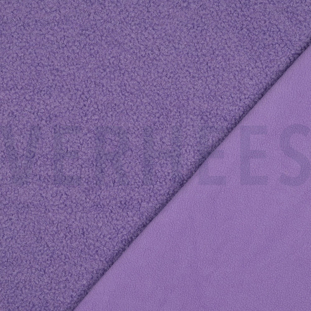 TEDDY FLEECE DOUBLE SIDED LILAC #7
