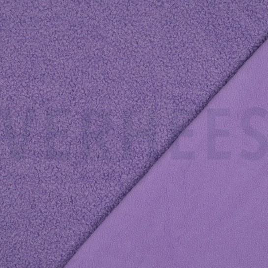 TEDDY FLEECE DUBBELZIJDIG LILA #7