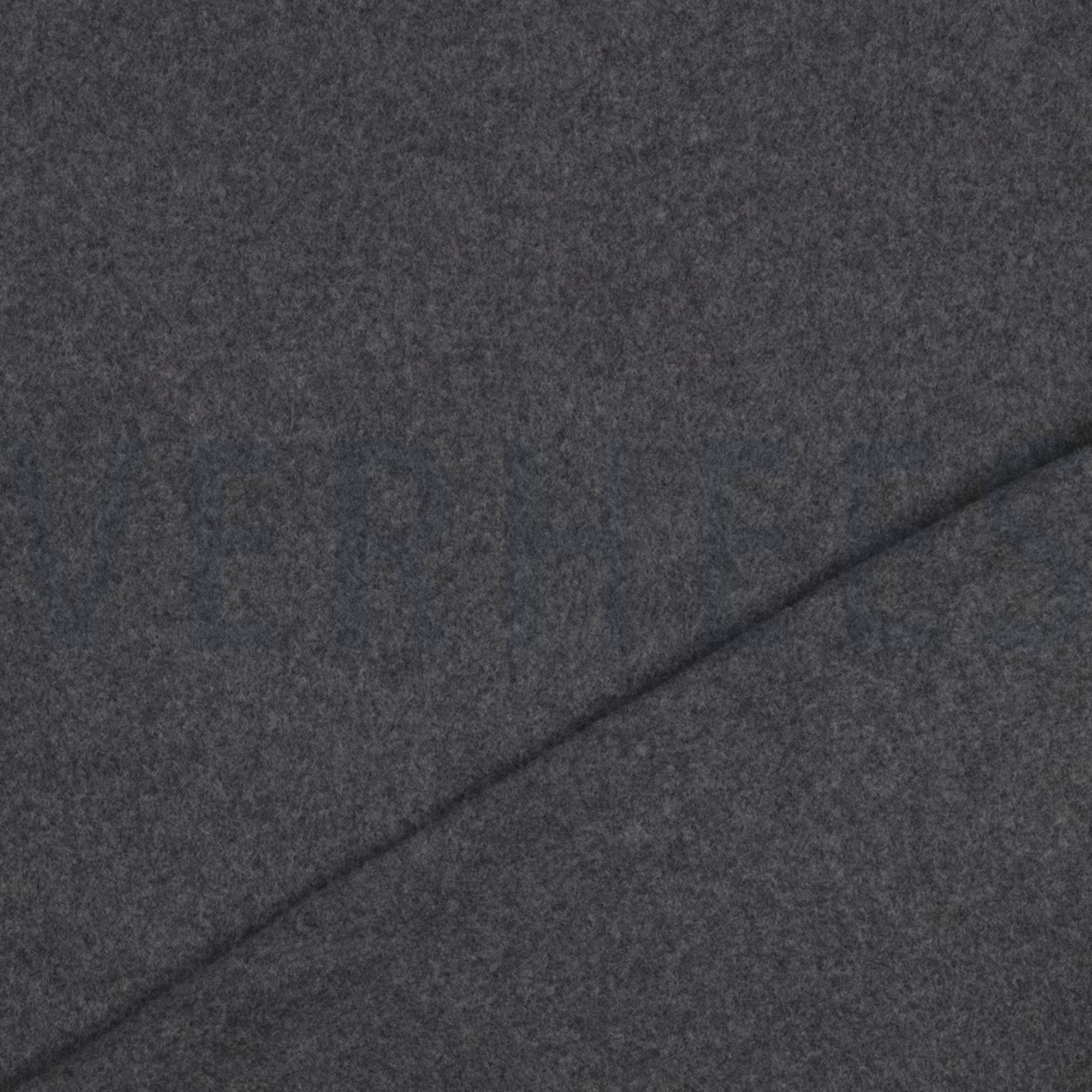 BAUMWOLLE FLEECE GOTS DUNKELGRAU MELIERT (high resolution) #4