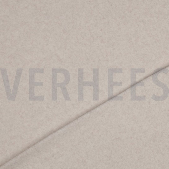 KATOEN FLEECE GOTS BEIGE GEMÊLEERD #7