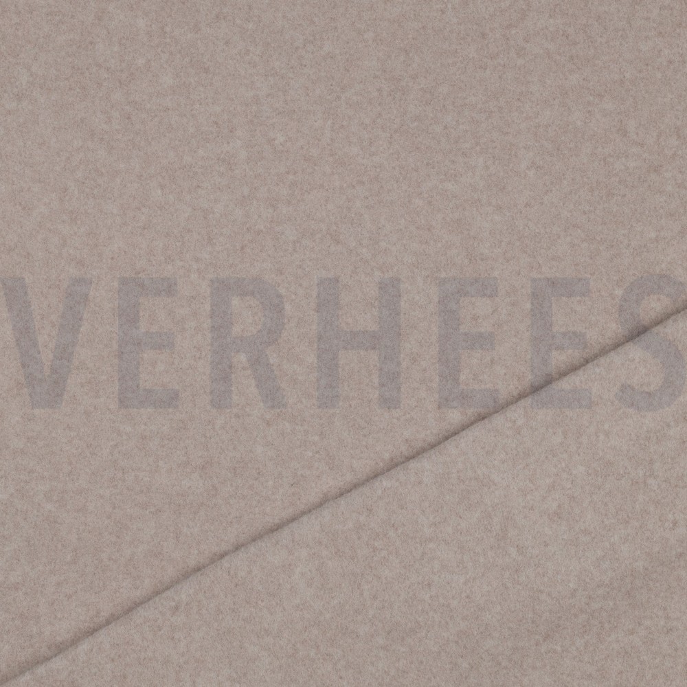 KATOENEN FLEECE GOTS TAUPE GEMÊLEERD #7