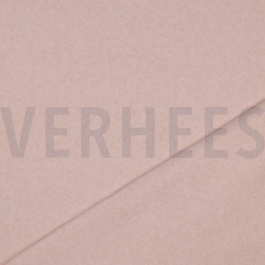 KATOEN FLEECE GOTS ROSE GEMÊLEERD #7