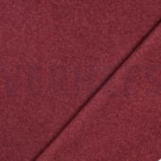 BAUMWOLLE FLEECE GOTS BURGUNDERROT MELIERT (thumbnail) #4