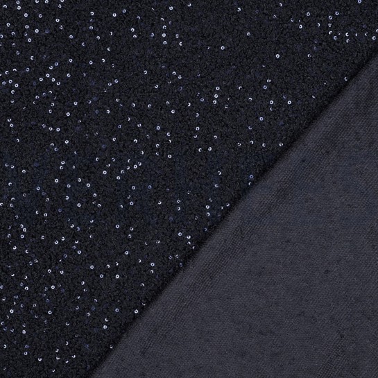 TEDDY  SEQUINS NAVY #7
