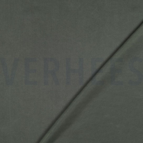 VISKOSE SANDWASH TENCEL™ LYOCELL ARMEEGRÜN #7
