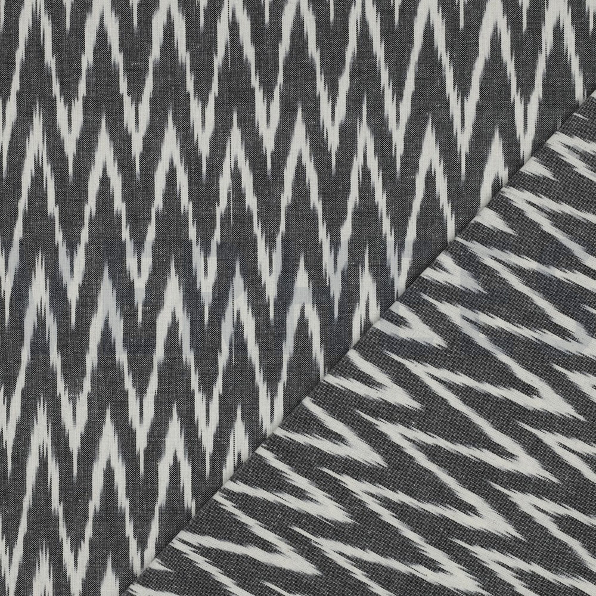 COTON IKAT GRIS (high resolution) #4