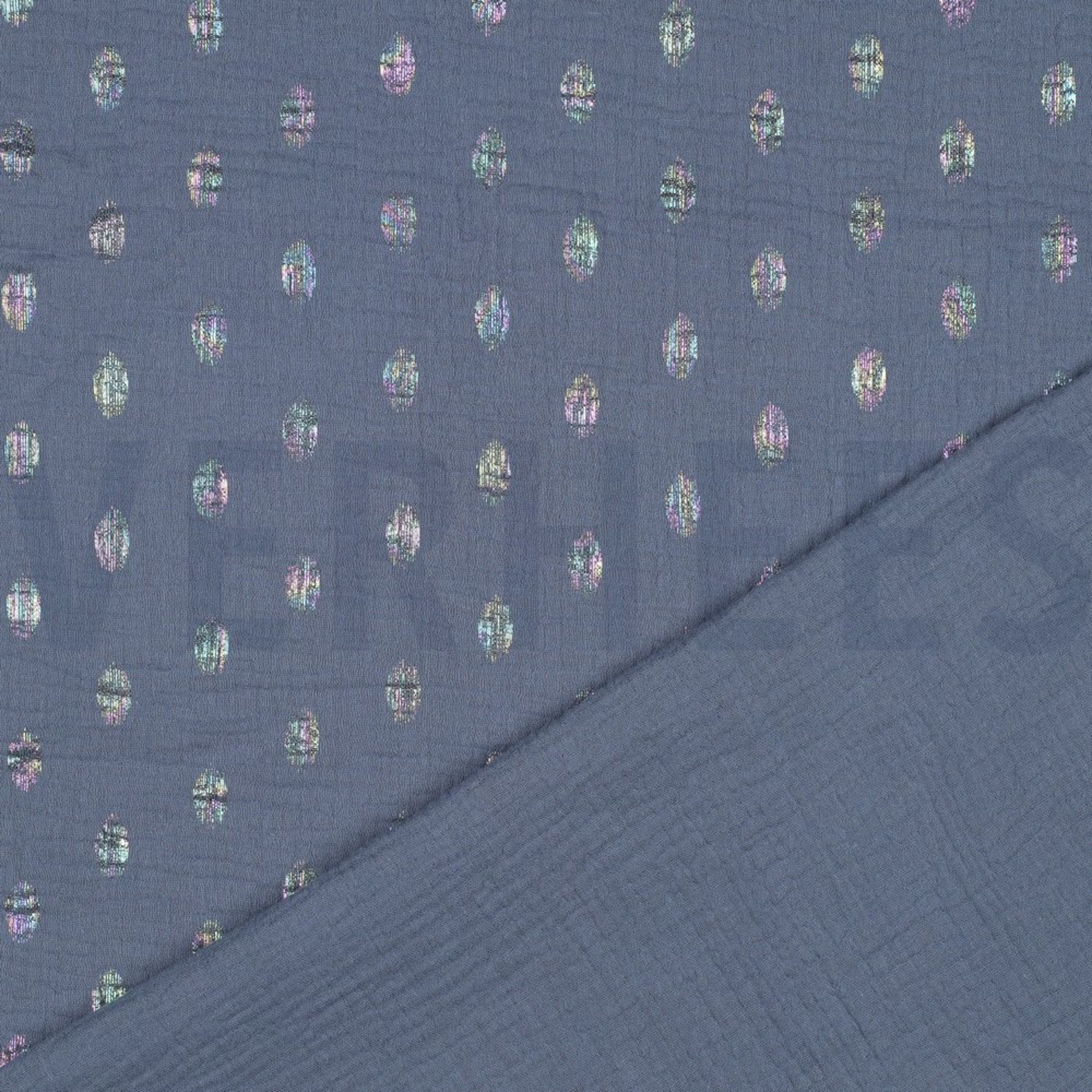 DOUBLE GAUZE FOIL SPOTS JEANS (high resolution) #4