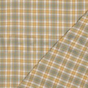 DOUBLE GAUZE GARENGEVERFD RUITEN MULTI (thumbnail) #4