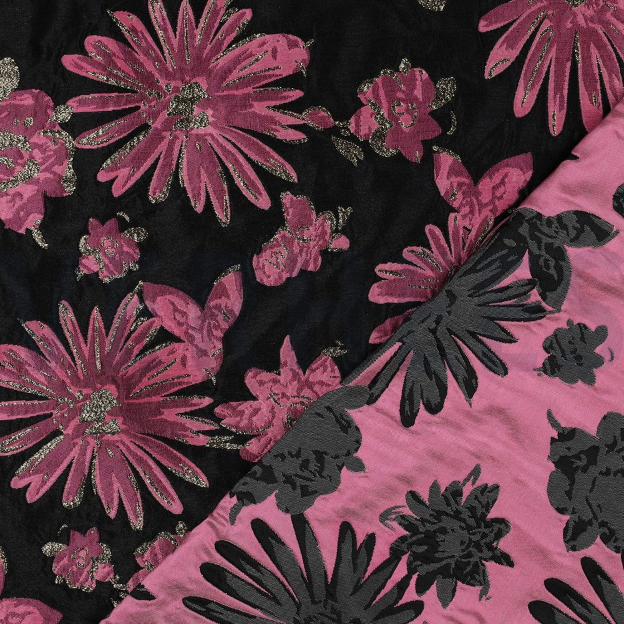 JACQUARD BLUMEN ROSA (high resolution) #4