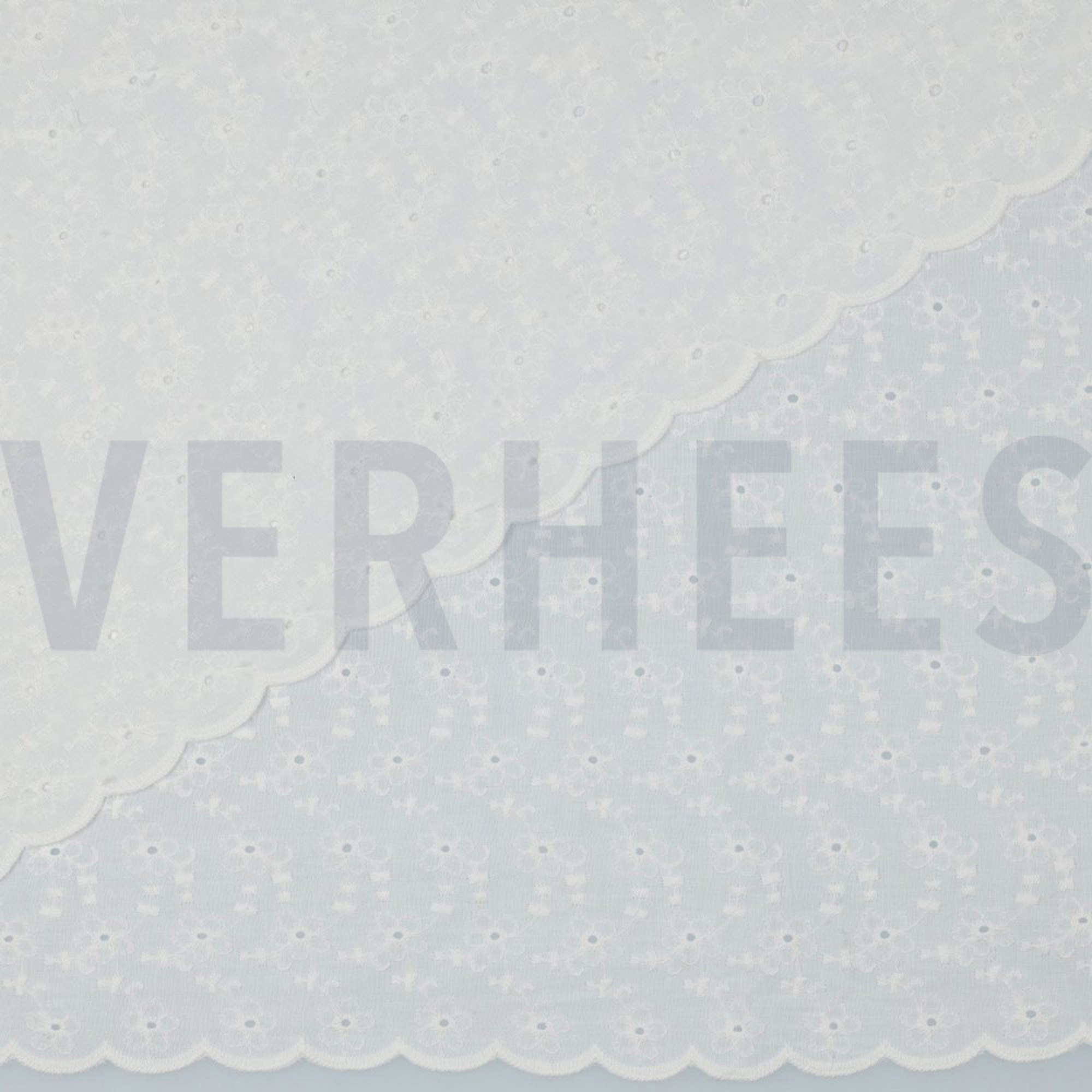 KATOEN EMBROIDERY TWEE-ZIJDIGE GOLFRAND WIT (high resolution) #4