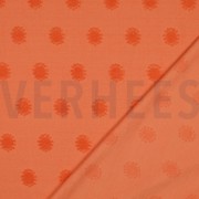 BAUMWOLLE FROTTEE GESTRICKT SONNE ORANGE (thumbnail) #4