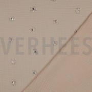 DOUBLE GAUZE FOIL SUNNY SAND (thumbnail) #4