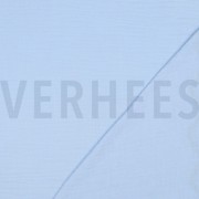 DOUBLE GAUZE TWEE-ZIJDIGE GOLFRAND LICHTBLAUW (thumbnail) #4