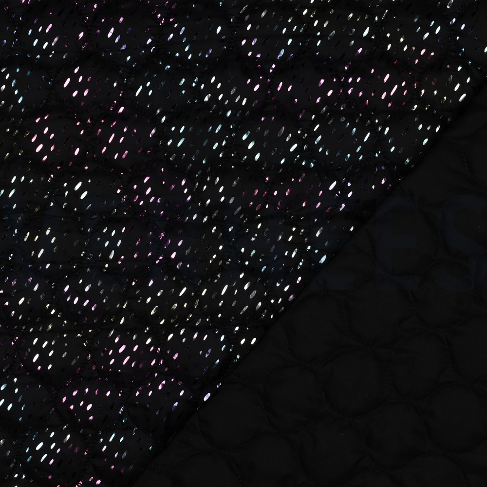 STEPPED FOIL SEQUINS BLACK #7