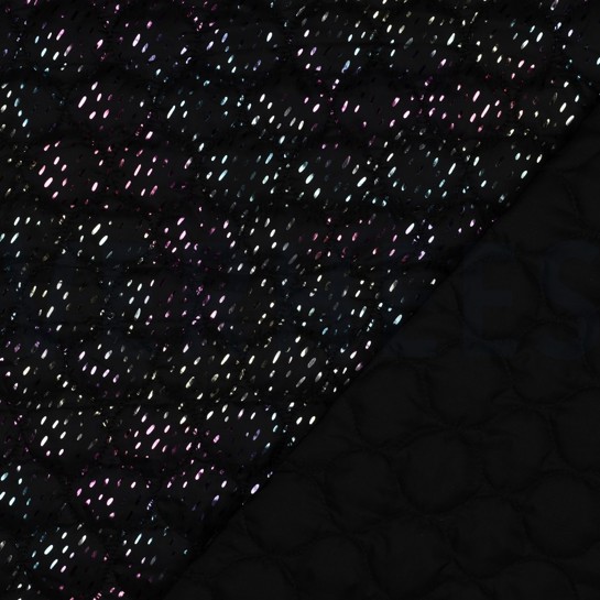 STEPPED FOIL SEQUINS BLACK #7