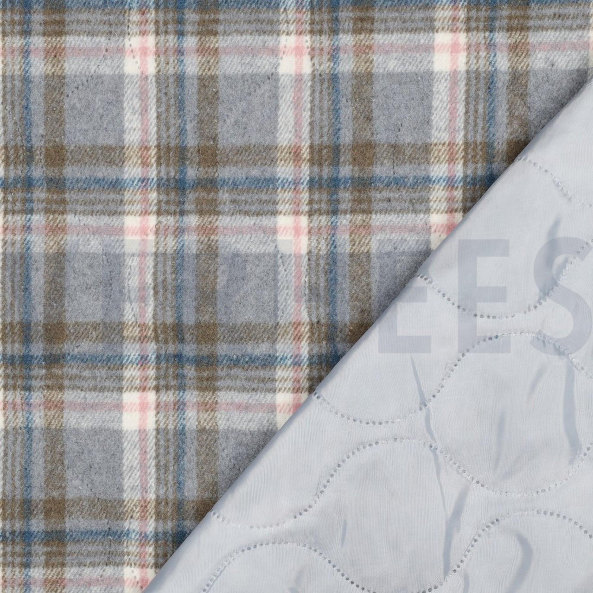 MATELASSÉ CHECKS GRIS (high resolution) #4