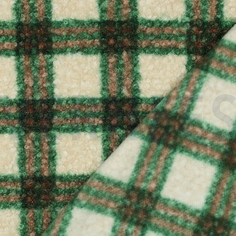 BOUCLÉ RUITEN GROEN #7