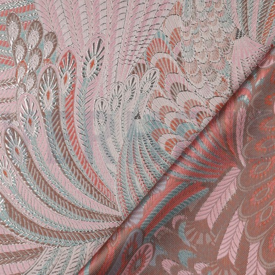 JACQUARD FEDERN HELLROSA #7