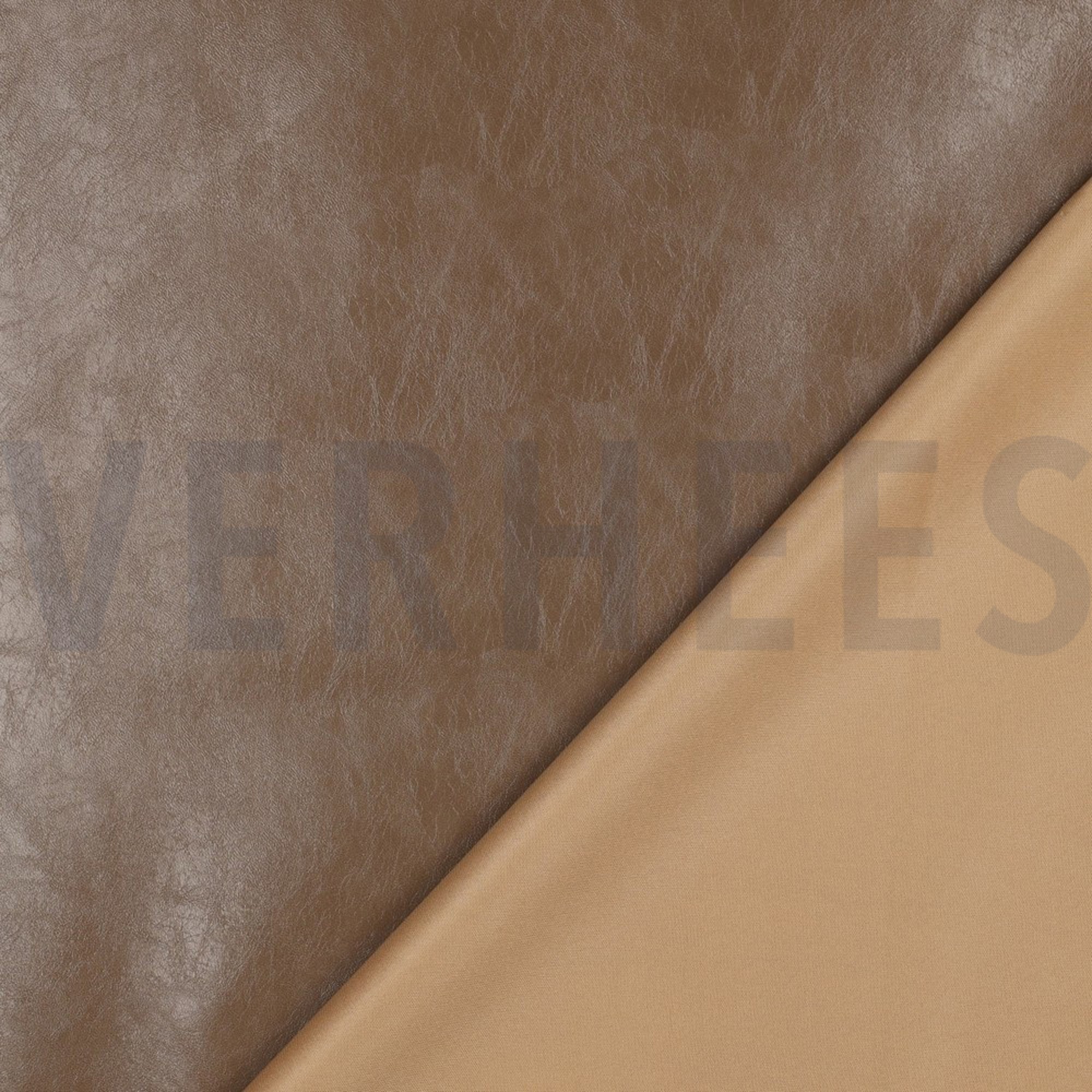 KUNSTLEDER GLÄNZEND STRETCH TAUPE (high resolution) #4