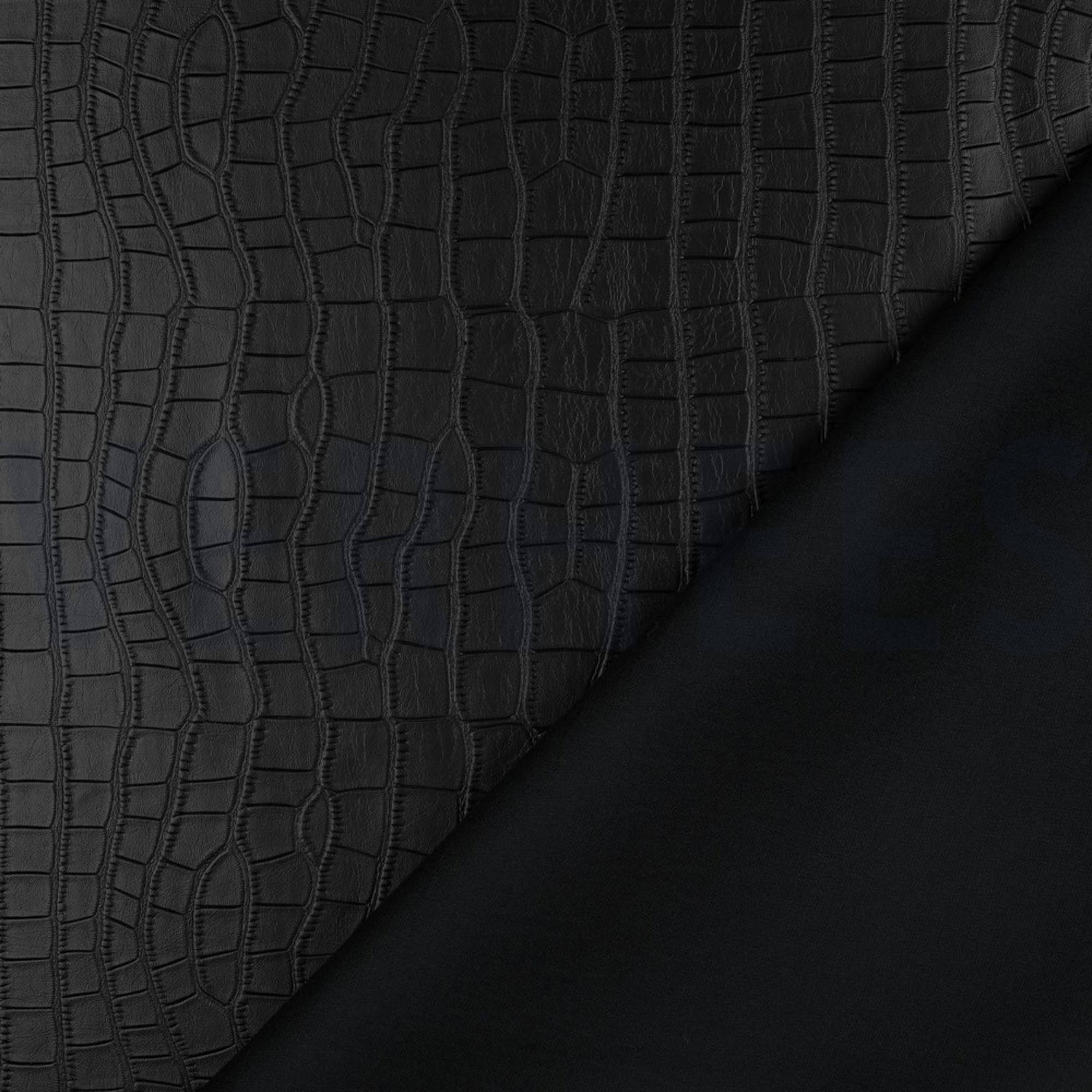 SIMILI CUIR STRUCTURÉ NOIR (high resolution) #4