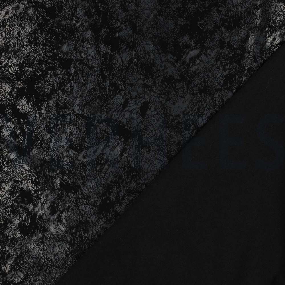 FAUX LEATHER STRUCTURE BLACK #7