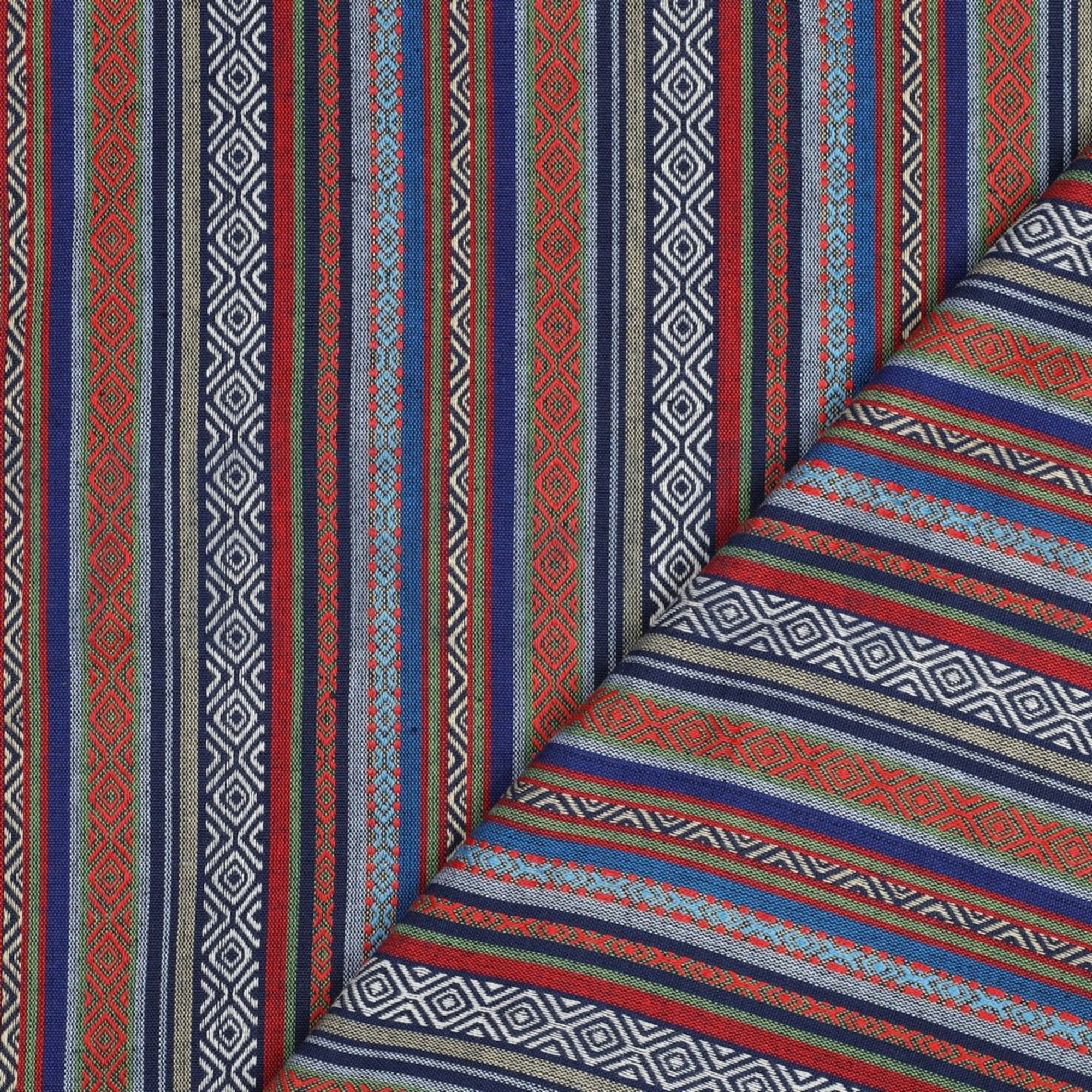 GARENGEVERFD STREPEN JACQUARD MULTI (high resolution) #4