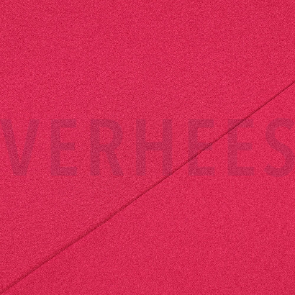 CRÊPE MAROCAIN STRETCH CERISE #7