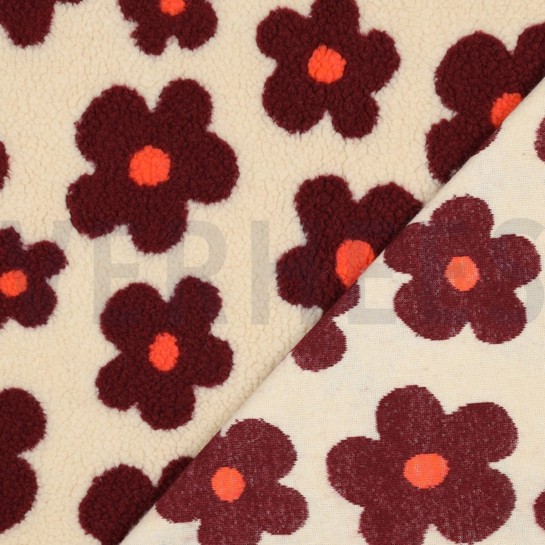 TEDDY JACQUARD FLEURS BEIGE #7